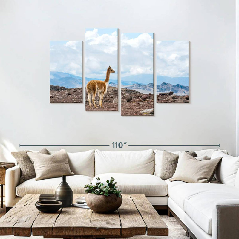 Brampt Vicuna, 48" H x 75" W