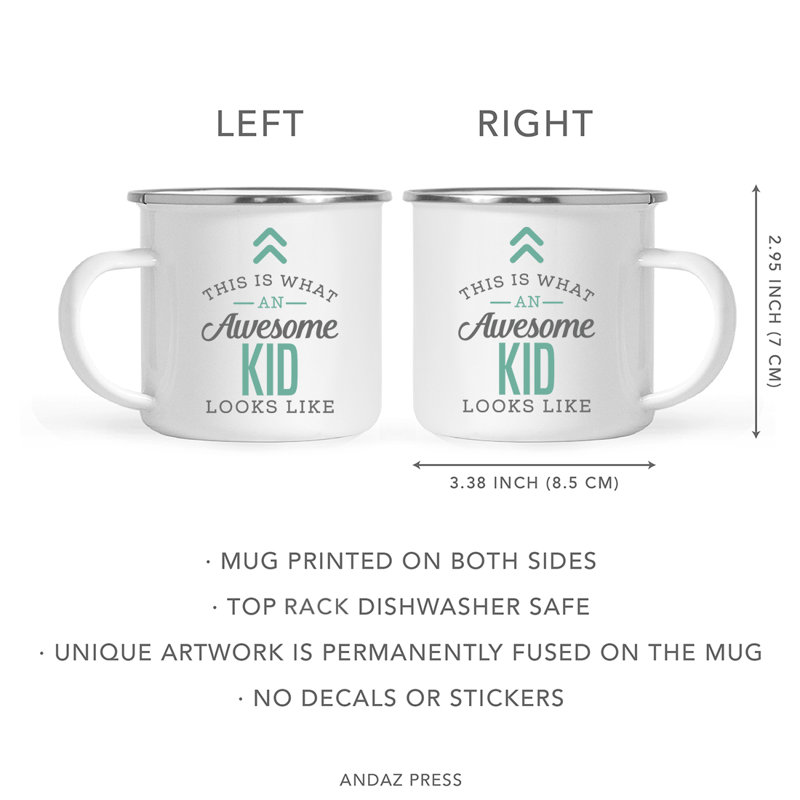 Stainless Steel Camping Mug, Kid