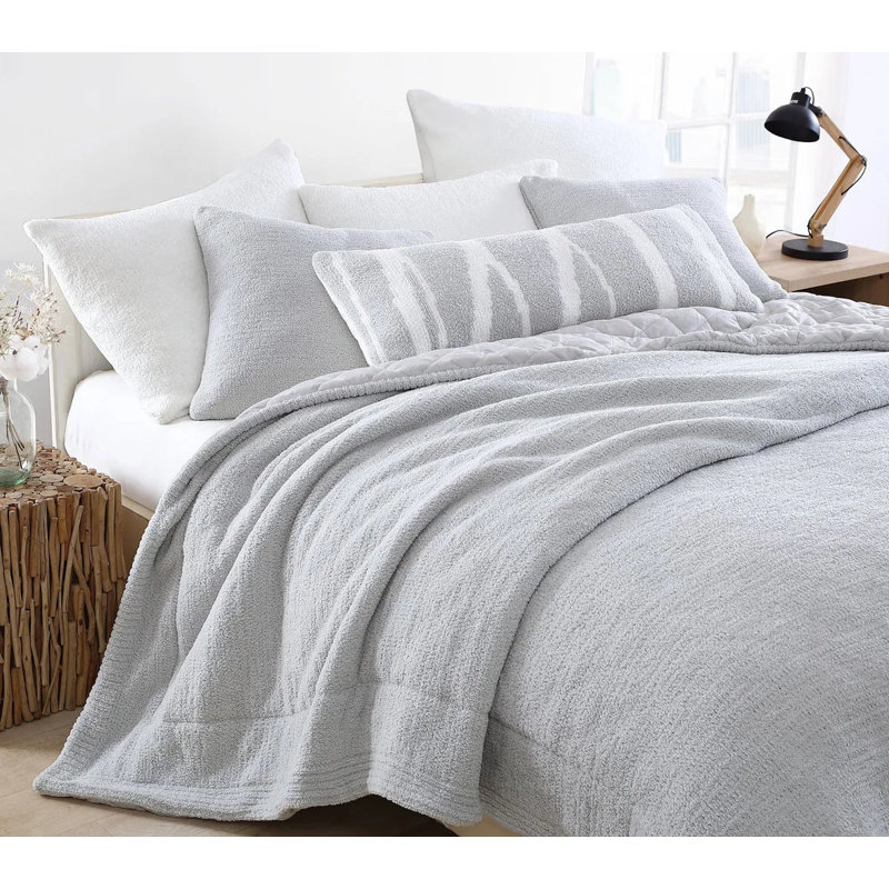 Snug Comforter, Cloud Gray, Full Comforter