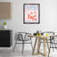  Art moderne sur toile flottant, "Modern Strawberry Fruit Market" par Daphne Polselli-668833539-668833540