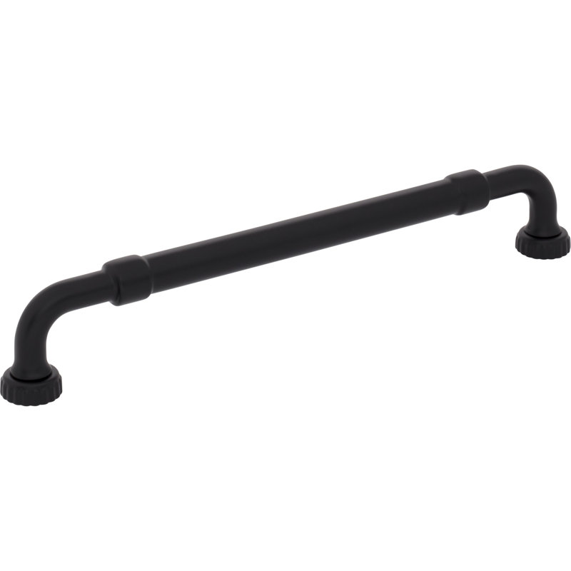 Holden Bar Pull, Flat Black, 7 9/16" Center To Center