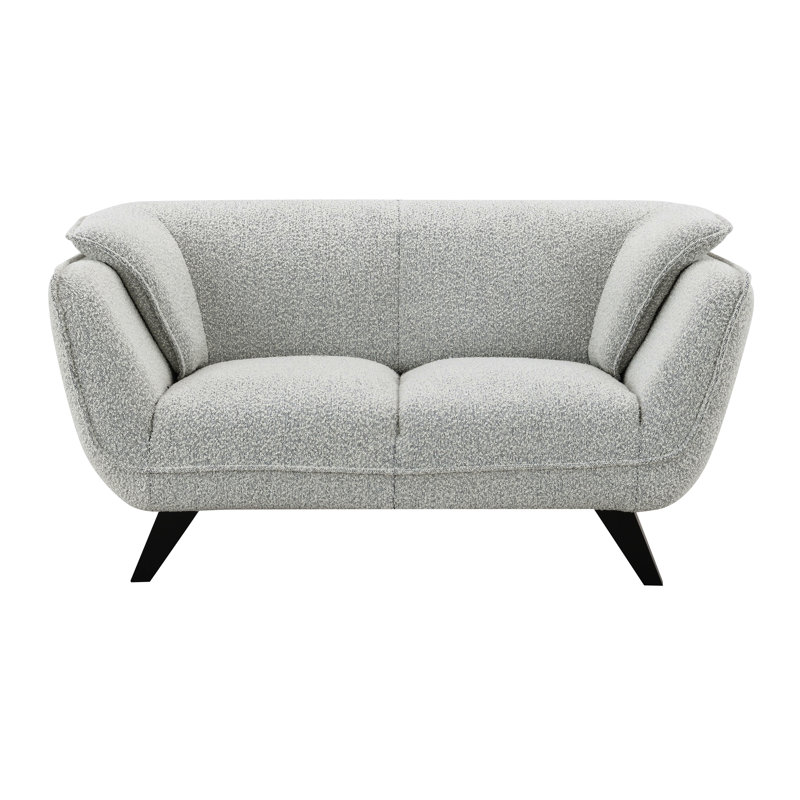 Causeuse Boucle gris clair, Boucle gris