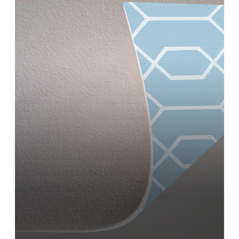 Rosalyn Geometric Kitchen Mat, Runner 66 x 250cm