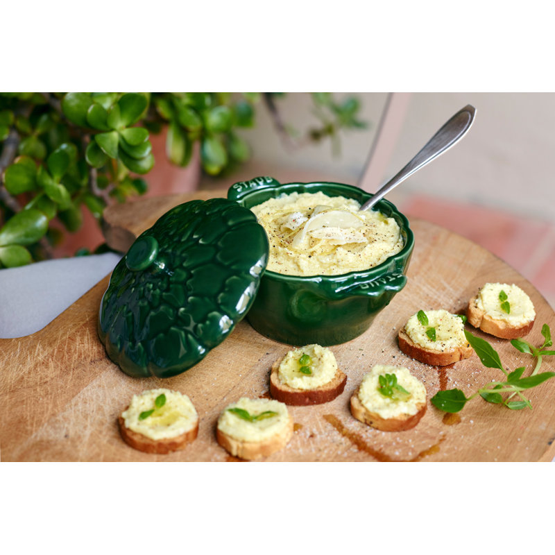 Staub Ceramic 16-oz Petite Artichoke Cocotte