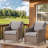 Littlerock Outdoor Patio Wicker Chair With Cushions (Set of 2)-1469051098