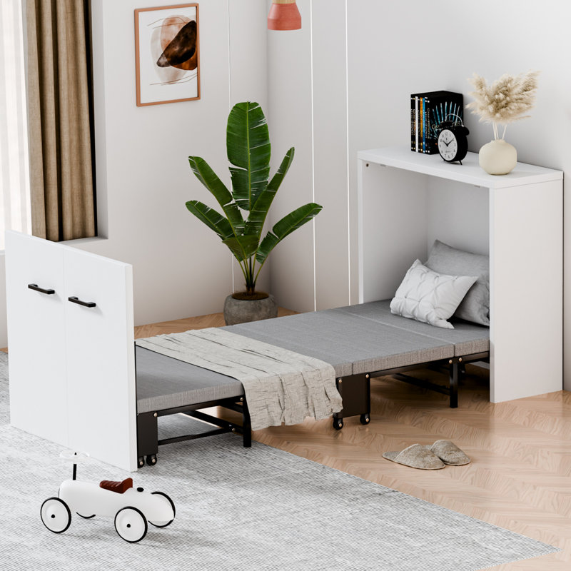 Armoire lit escamotable avec matelas escamotable Murphy