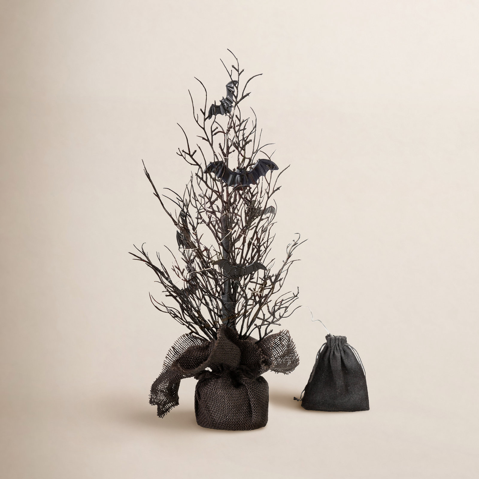Jetlink Crafts Lighted Bats Tabletop Tree