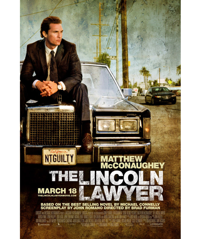 The Lincoln Lawyer, H 24 po x l 16 po