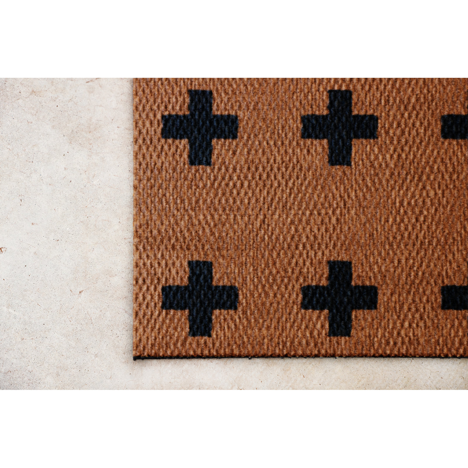Neighburly Non-Slip Geometric Doormat