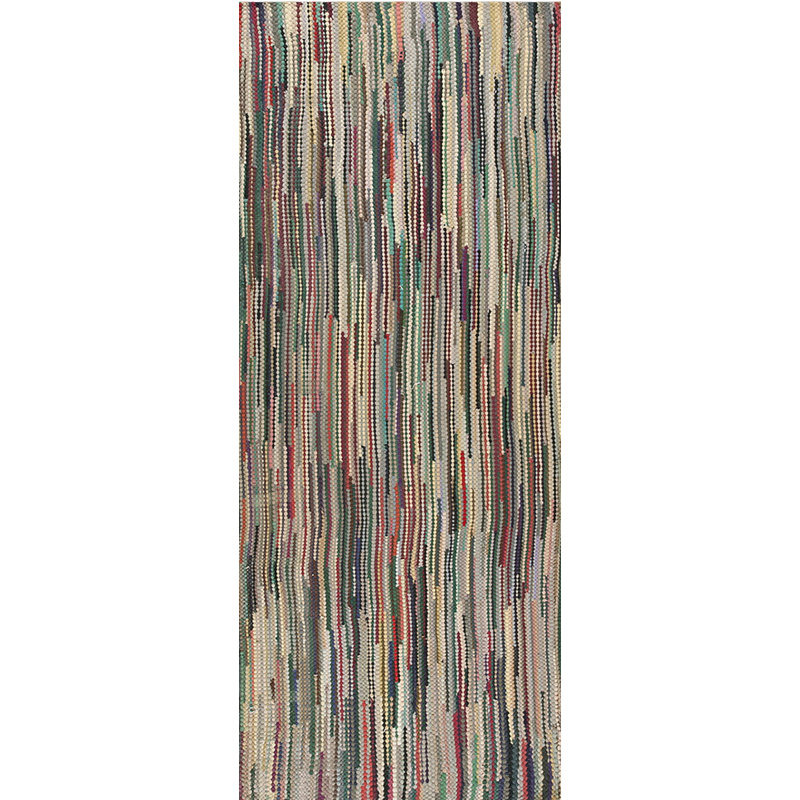 Allover Geometric 1930s Antique Hand Knotted Pile Multicolor Jewel Tones Wool American Usa Rug