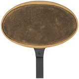 Ferris Oval Address Plaque Sign with Lawn Stake
