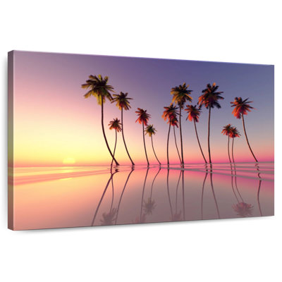 Palmiers Gillard Gradient Sunset