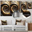 «Pugh - Abstract Spirals», impressions sur métal-113371060