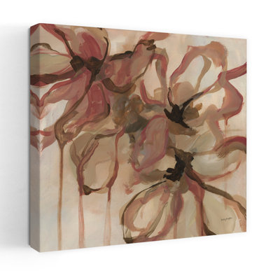 Amelia, art floral abstrait contemporain