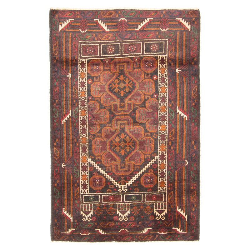 Tapis bourgogne Teimani 2 pi 11 po x 4 pi 6 po