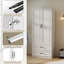 Garde-robe 2 portes avec 2 tiroirs-1674942894