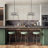 Baconton 3 - Light Dimmable Drum Chandelier