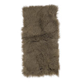 Sheepskin Area Rug in Pewter