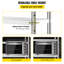Alnisha 152 cm H x 119 cm W x 47 cm D Shelving Unit