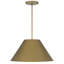 Luminaire suspendu Jaz à DEL pour utilisation intérieure / extérieure, abat-jour conique, sélectionnable par 5 téléviseurs, intensité variable-1781253896-1781253899