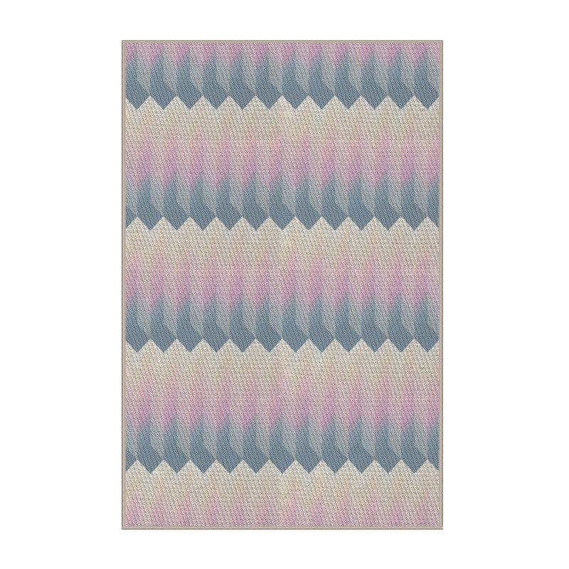 Pospisil Geometric Indoor Rug, Rectangle 2' x 5'