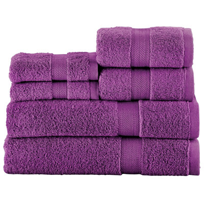 Ensemble de serviettes 6 pièces 100% coton Brooke-Louise