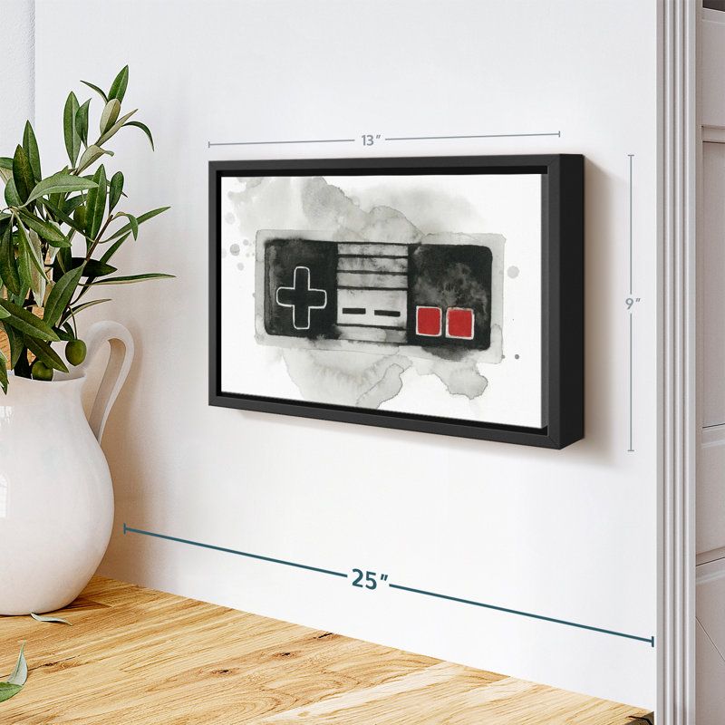 «Gamer I», reproduction sur toile, H 9 po x l 13 po