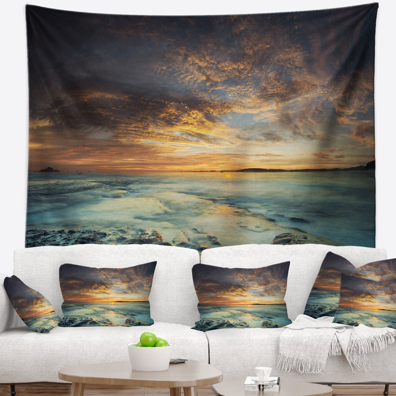 Polyester Tapestry, 50" H x 60" W
