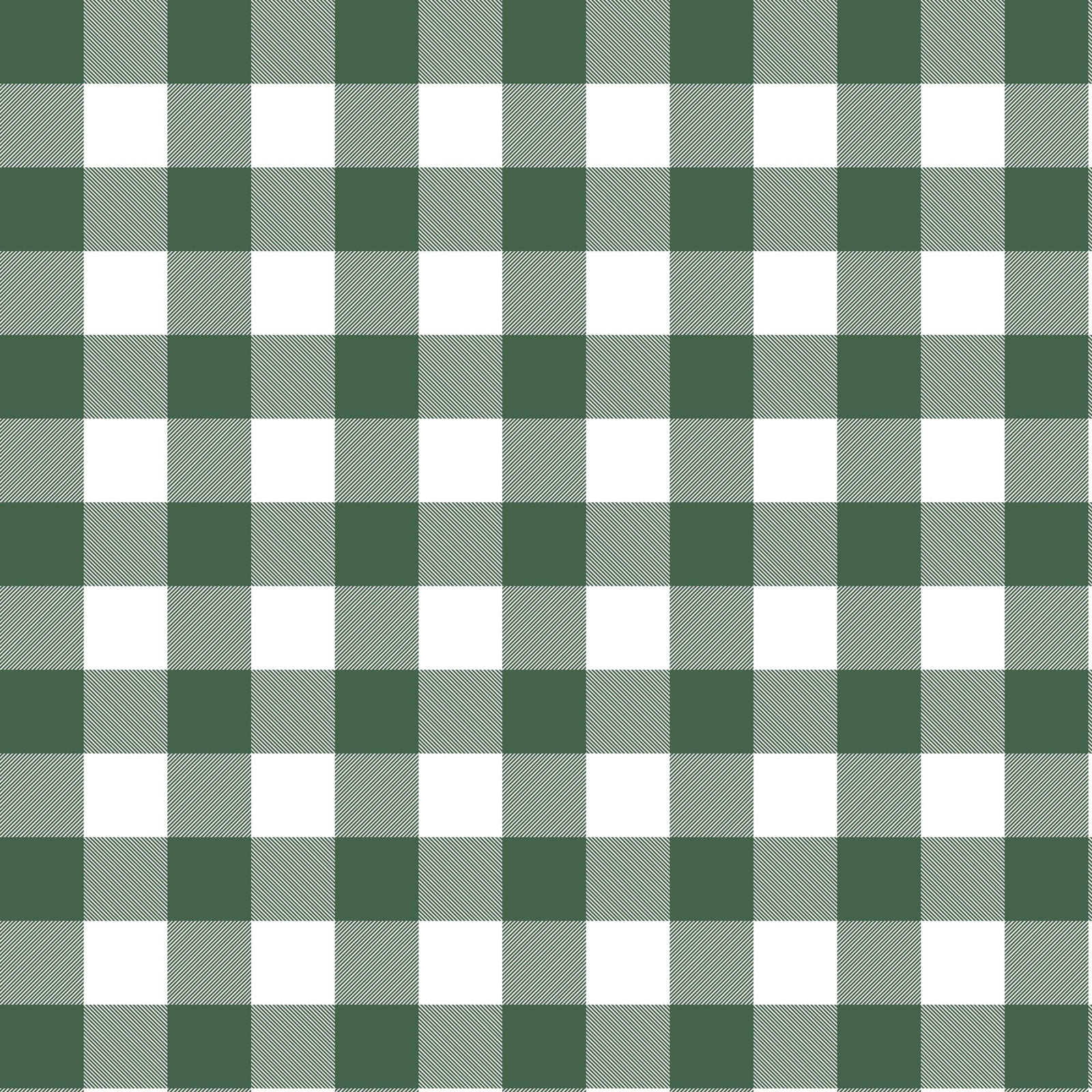 Bessinger Headboard, Twin, Classic Gingham Evergreen