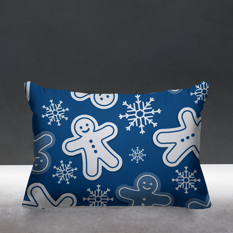 Coussin Holiday, Bleu céruléen
