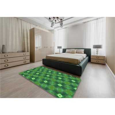 Tapis 100% à motif lavable à la machine 2989