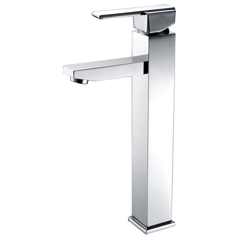 Robinet de salle de bain vasque à poignée simple