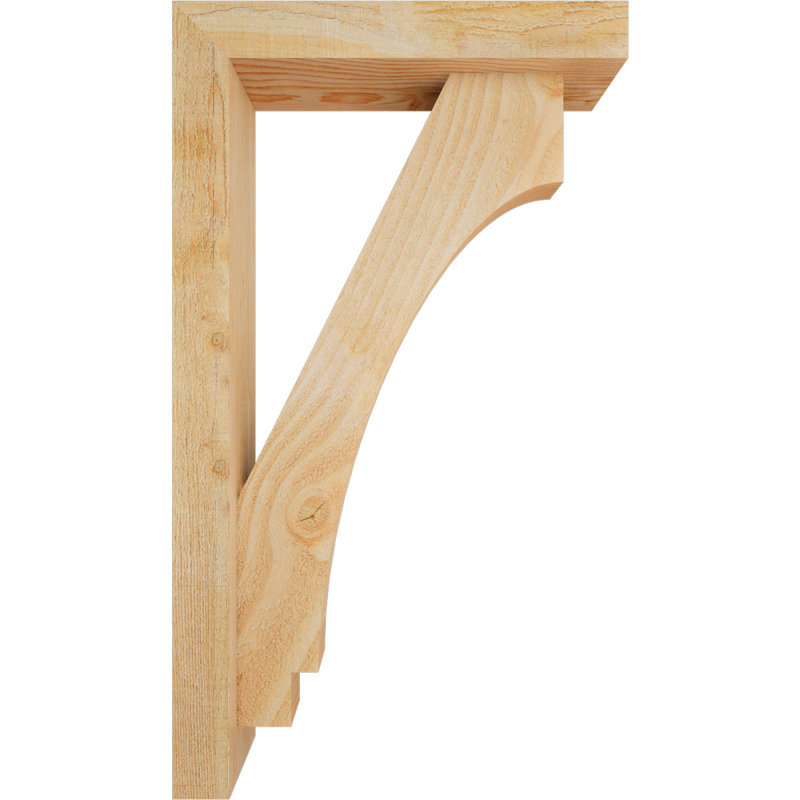 Support de bloc impérial avec entretoise décalée, 28 x 16, Sapin Douglas de l 4 po (scié brut)