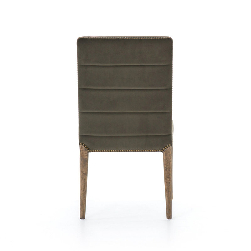 Nate Dining Chair-Modern Velvet Loden