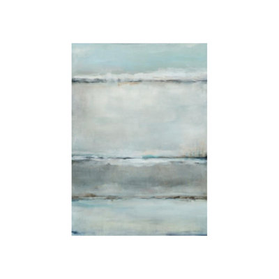 Pensée en bleu par Guseul Park - peinture sur toile tendue