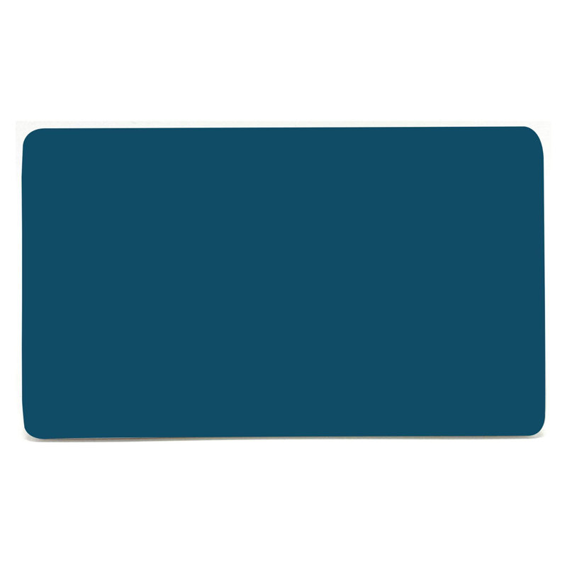 Trendi Switch Double Blanking Plate, Midnight Blue
