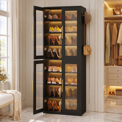Kendricks 24 Pair Shoe Storage Cabinet