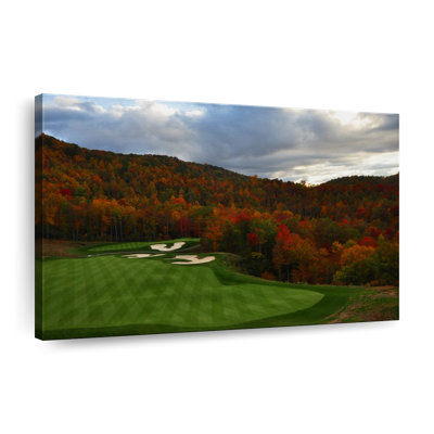 «Autumn Golf Course» sur impression sur toile