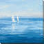 «Open Sail with Turquoise II», reproduction de peinture acrylique sur toile-29772615-31150444