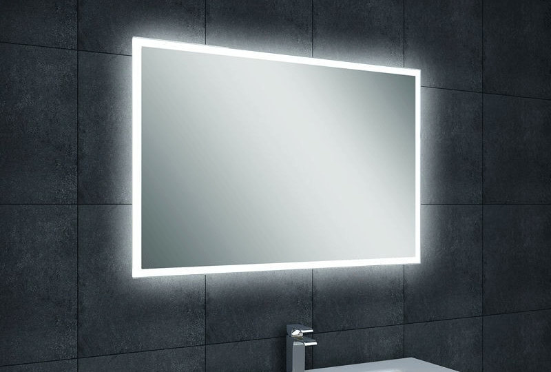 Flat Mirror, 55cm H x 75cm W x 5cm D