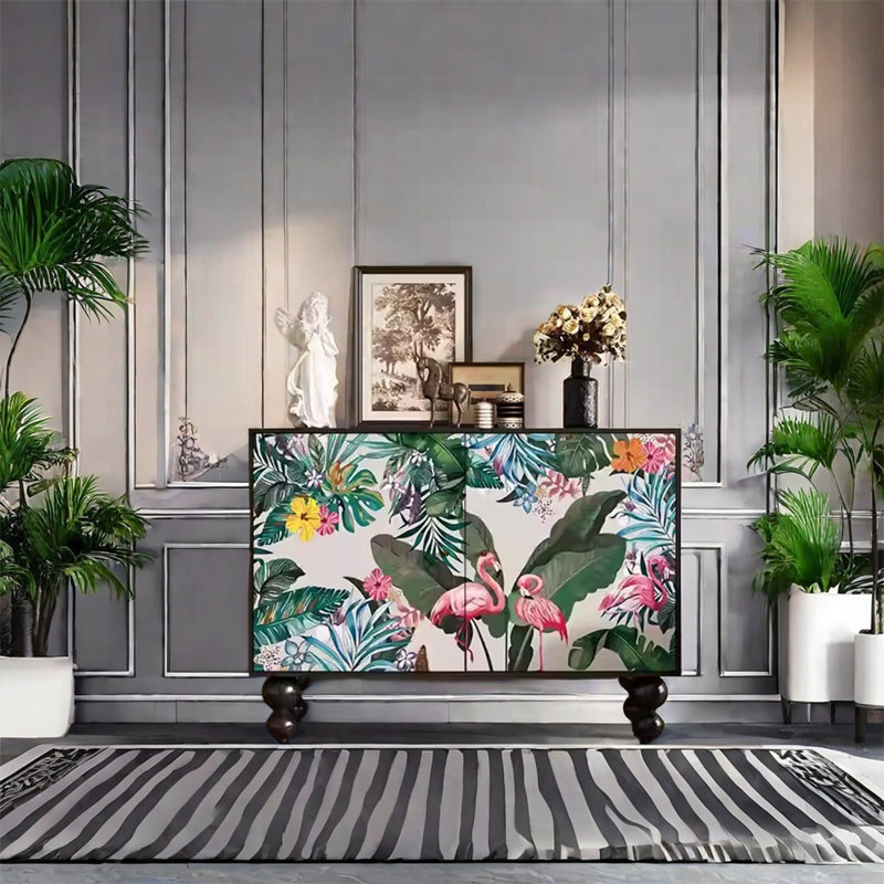 Élégante armoire de rangement moderne au design moderne