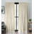 Loha Synthetic Solid Color Semi-Sheer Pinch Pleat Curtain Panels-65624081-65624080