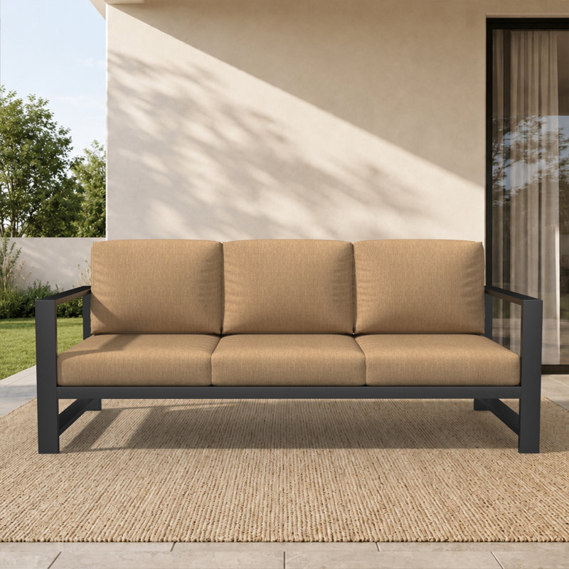 Canapé d'extérieur de 80 po de largeur avec coussins Sunbrella® Trasdamad