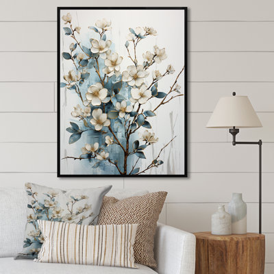 Reproduction sur toile White Dogwood Blossom Dreams II