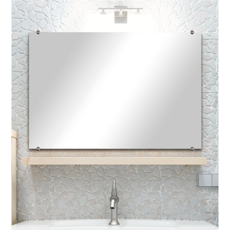 Cheston Flat Wall Mirror, 31" x 27"