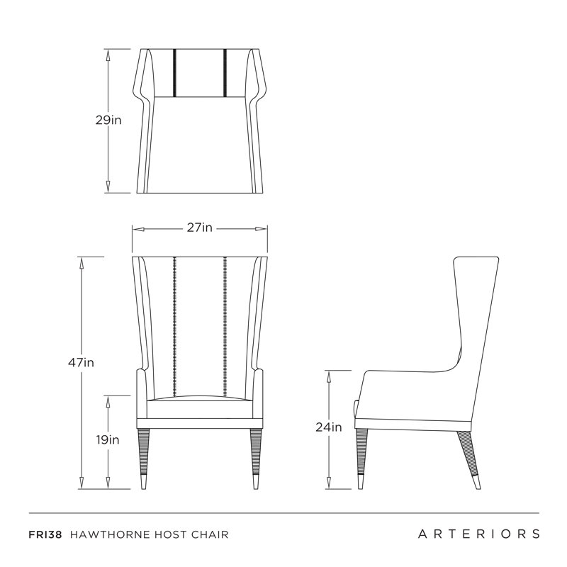 Hawthorne Host Chair