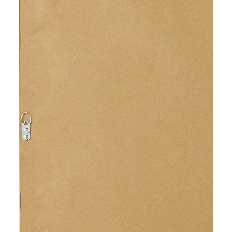 Rectangle Mirror, 33.55" x 28", Silver