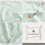 Ensemble de housse de couette 100% coton percale uni - Comprend 1 housse de couette et 2 taies décoratives-128537755-128537760