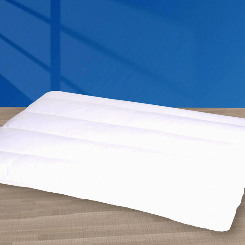 SlimSleep 7D Support Pillow - Ultra Thin for Stomach Sleepers - Standard Size - Flat Bed Pillow for Sleeping