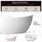 MonBlari 64" X 33" Freestanding Soaking Solid Surface Bath tub with Overflow and Pop-up Drain For Bathroom-120904043